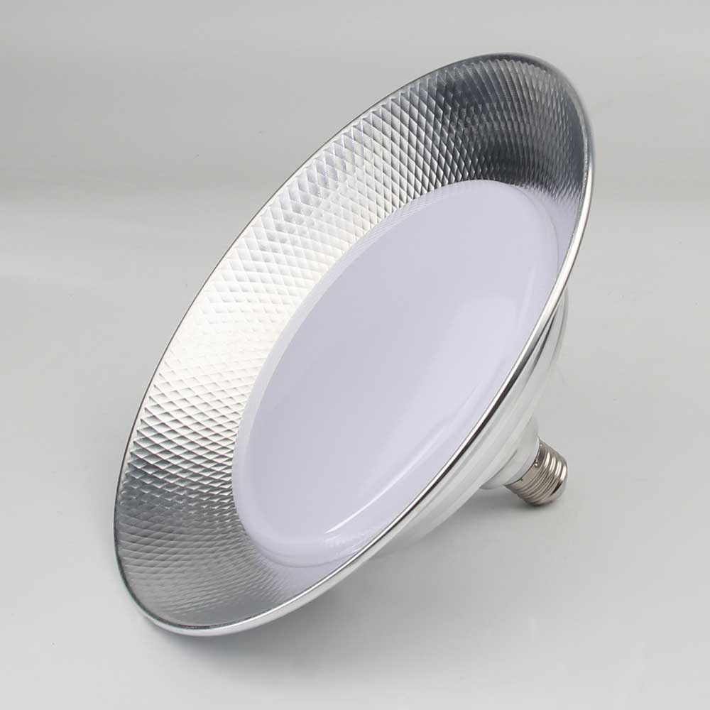 60W E27 Screw-Mouth LED High Bay Light Aluminum Dimmable UFO LED for Indoor Warehouse IP65 Rating