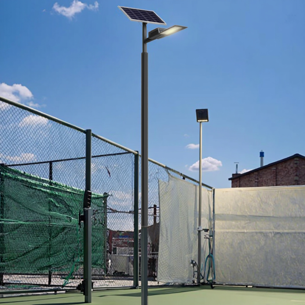 Laihong High Mast Pole Sports Lighting 200W-1500W Football Field Tennis Court Basketball Arena Reflector Stadium LED Solar Light