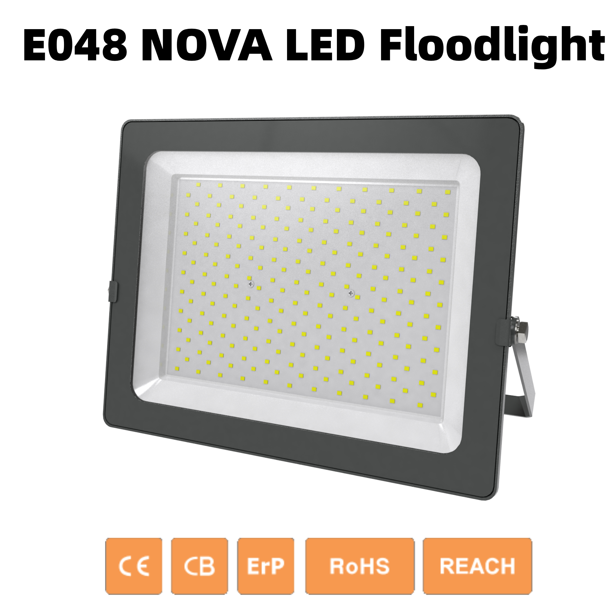 OUTLUX E048EI 200W Linear Dob LedSmd Exterior Stadium Spotlight Wall Lighting Floodlight Lamp Reflector Slim Outdoor Flood Light
