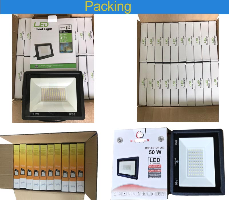 Reflector Led Floodlight Construction
