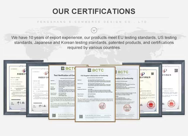 Quality certificates