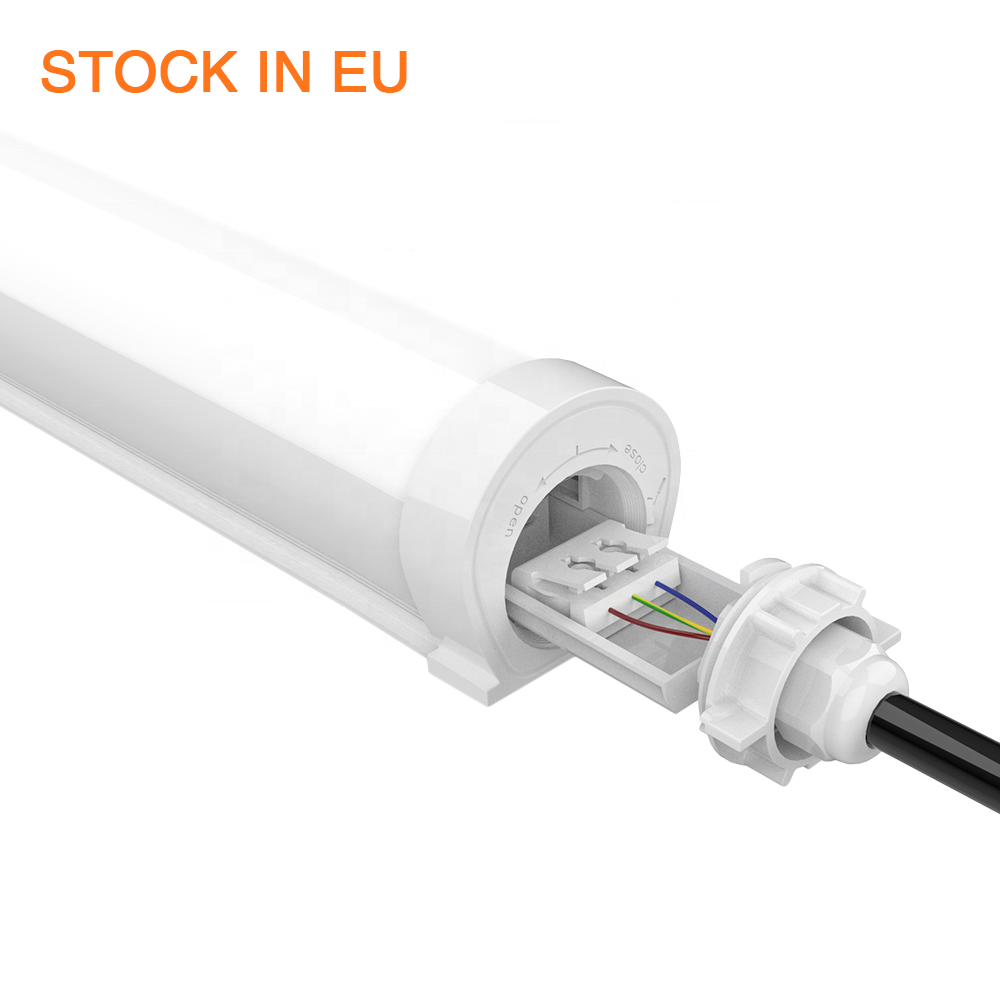 Portable Vapor Tight Fixture Linkable Ip65 Ik08 Led Plastic Radar Waterproof Tri-proof Tri Proof Light