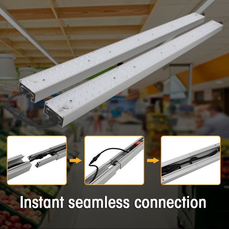ShineLong Industrial Linkable Aluminum 4Ft 3000-6500K Led Linear High Efficiency Dimmable Modern Office Use Shop Lighting Pedant