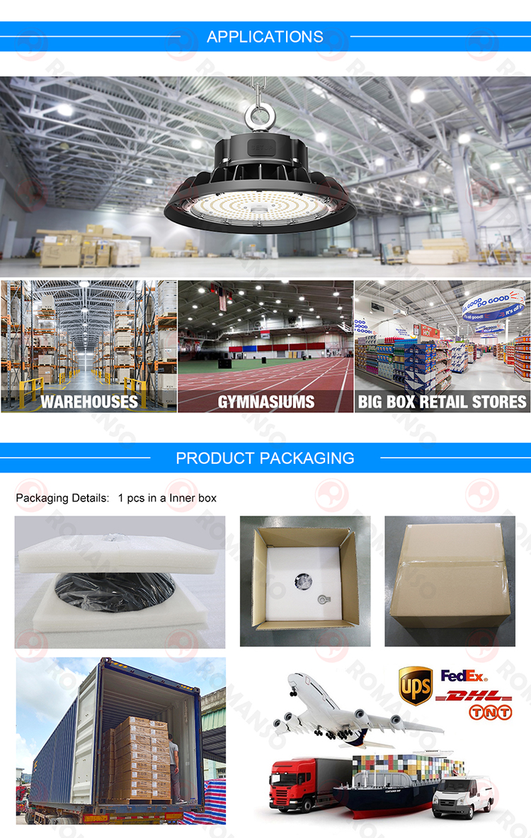 UFO LED High Bay Light Show 8