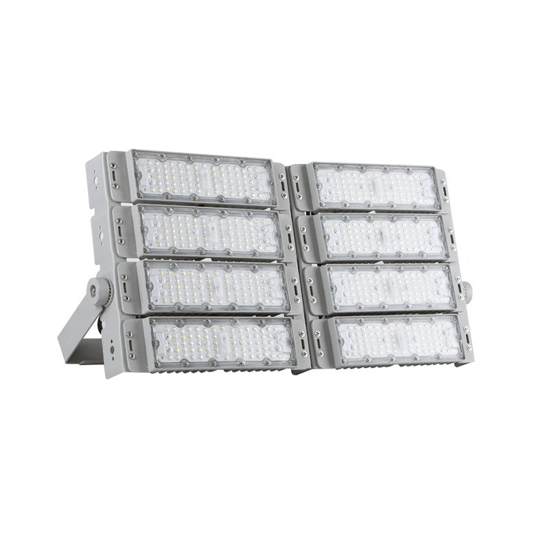 Customized Factory Aluminum LED Tunnel Lights High Mast Outdoor Full-Power 400W-600W IP66 Gymnasium Stadium Construction Site