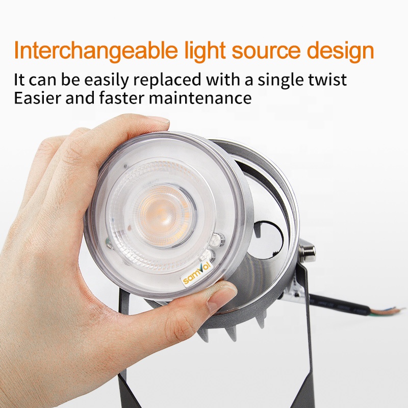 LED Spot Light Outdoor IP67 High Penetration Spotlight for Architectural Lighting Garden Villa