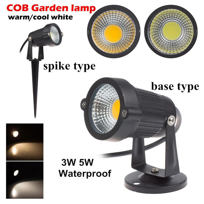 Pole Led Garden Outdoor Post Top IP65 Waterproof Outdoor 3w Outdoor Aluminum Warm White Pure White Garden Led Spike Light