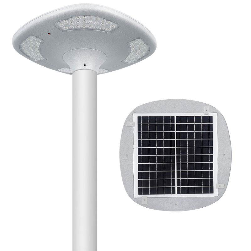 Outdoor Integrated LED Garden Light for Lawn, Patio, Yard, Sidewalk, Driveway ufo Solar Lights Solar Post Top Area Light