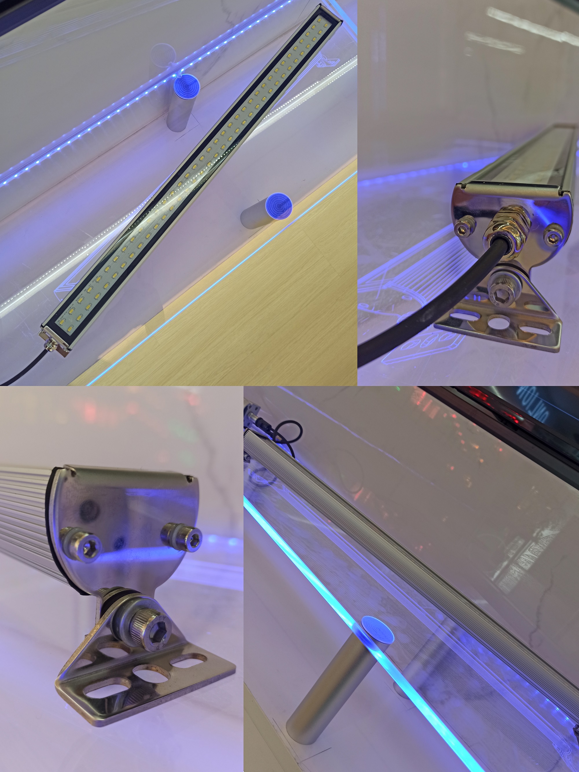 ONN M9K Industrial LED Working Light, 12W/18W/24W/30W, IP67 Waterproof, 24V Low Voltage for Workshop, Factory Lighting