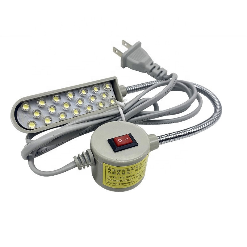 20LED Industrial Sewing Machine Lighting Lamp Clothing Machine Accessories Work Light 360 Degrees Flexible Gooseneck