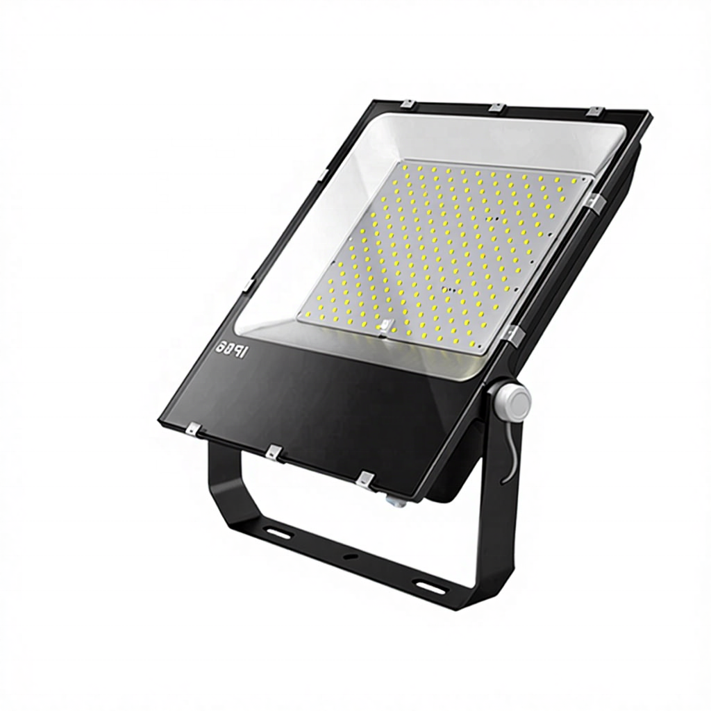 YEMING Ultra-Thin COB LED Floodlight High Efficiency IP66 Dustproof High Resistant 200W Dimmable Warehouse 3-Year Warranty