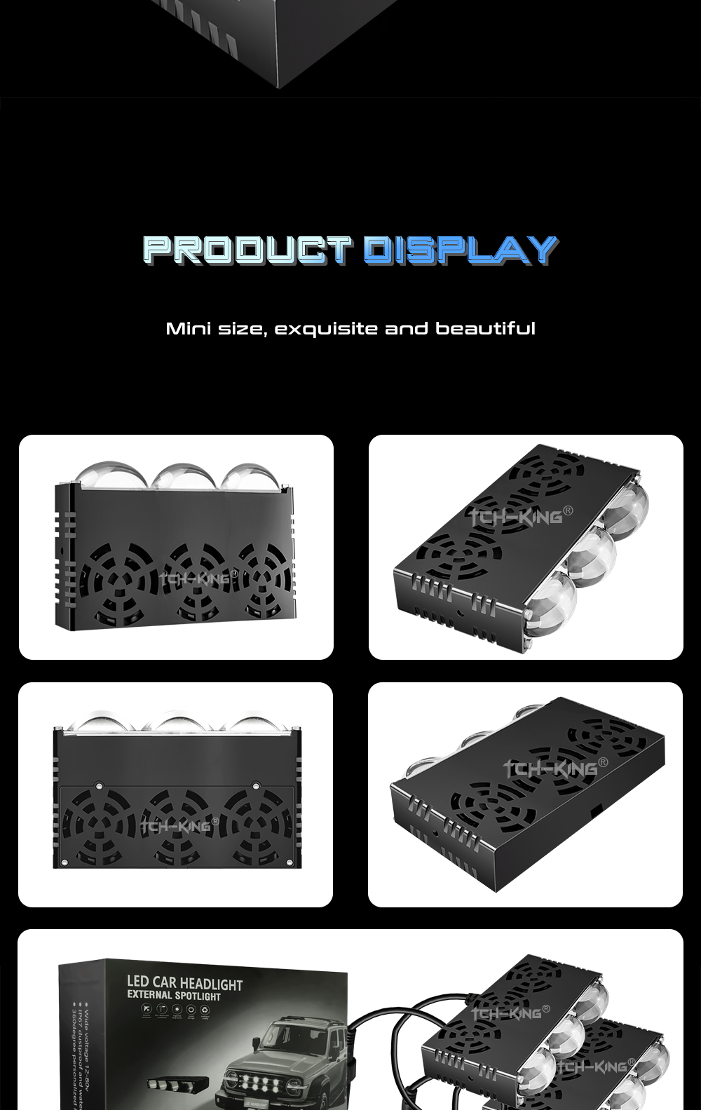 Car Spotlights External Auxiliary Lights