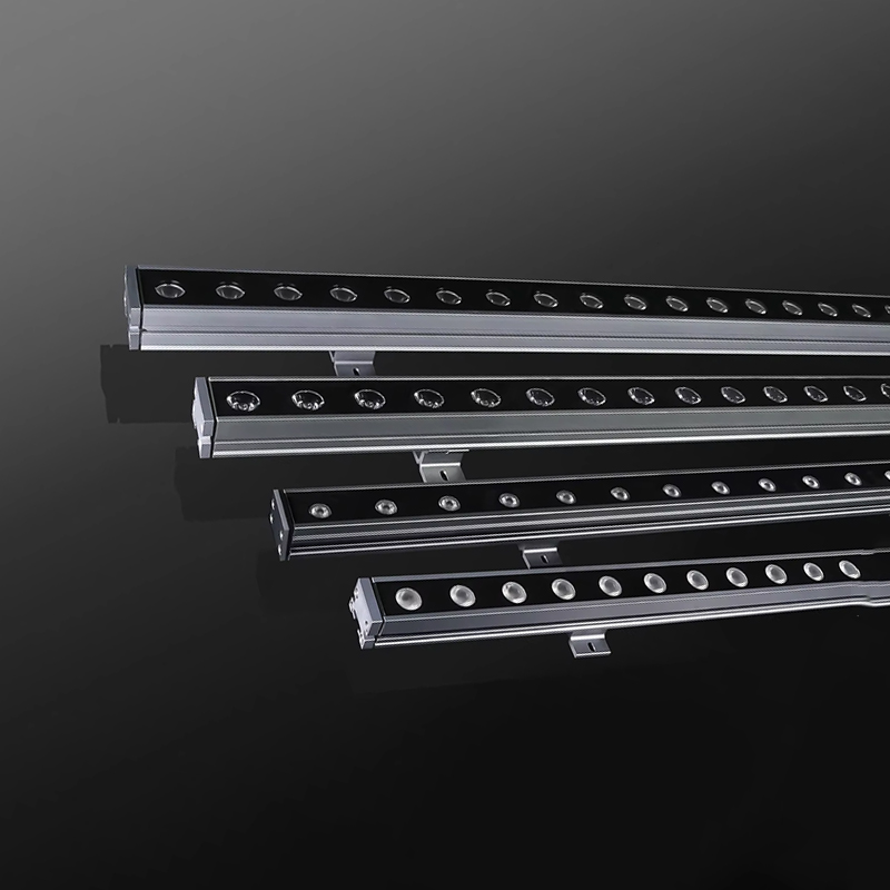 Linear Wall Washer Light Dmx512 RGB Dc24v Led Building Light Strip 18w 24w 36w Wall Lamp Outdoor Architectural Lighting