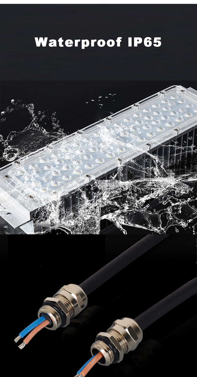 Led Street Light Modules Outdoor Waterproof 50w 100w Retrofit SKD Road Lights Garden Lighting Led Post Top Lantern Module