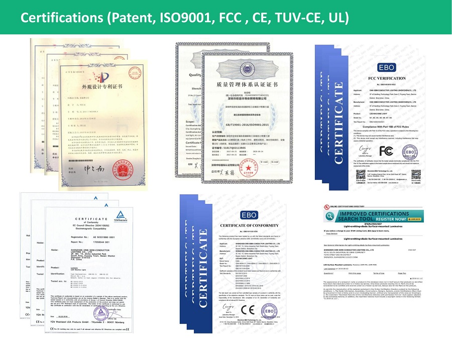 Certifications