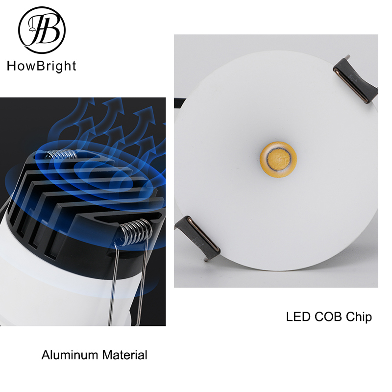 Arc Annular Style Downlight LED Recessed LED Downlight Narrow Border 12W Recessed LED Downlight Spot Lighting