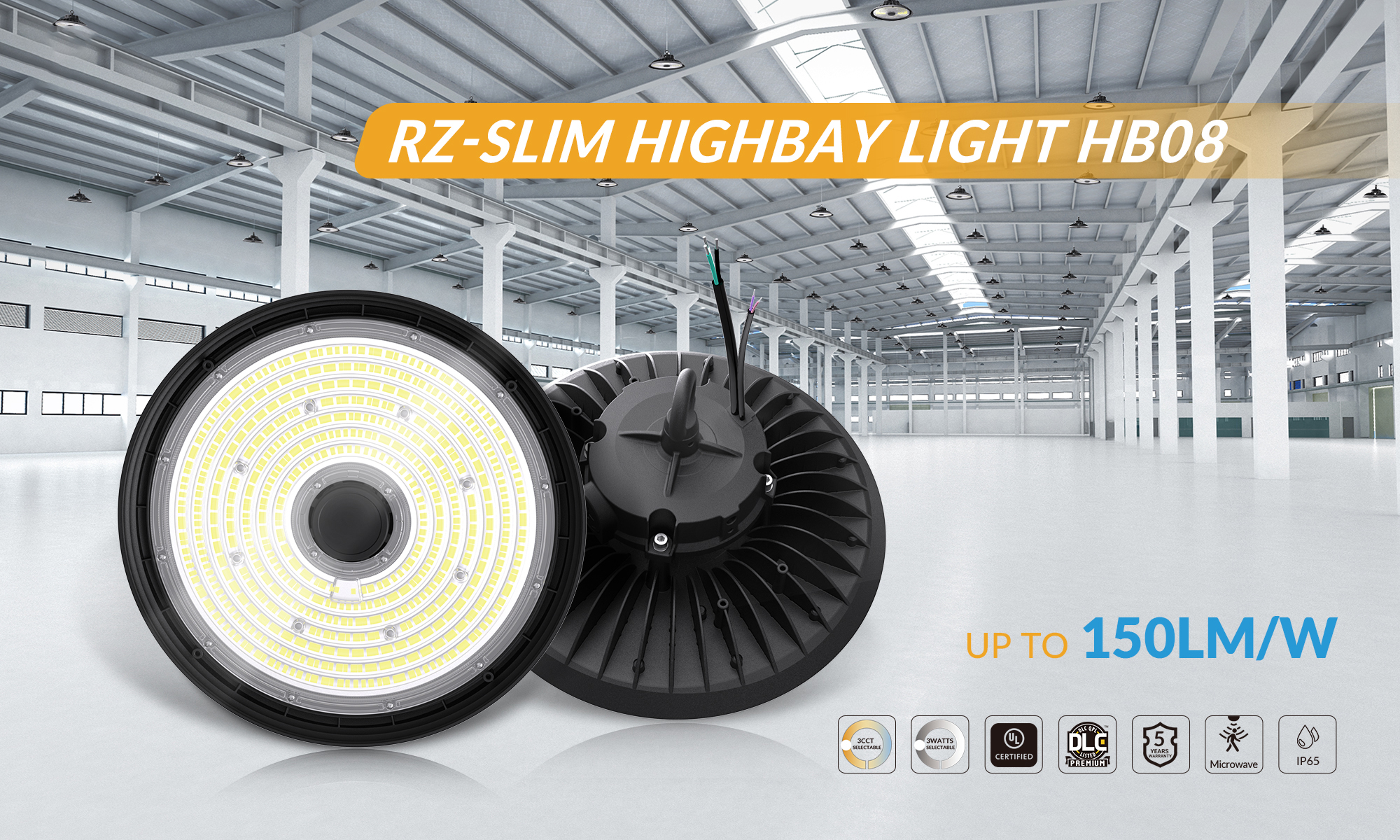 UFO Industrial and Mining Lamp 100W 200W 150W 300W Workshop Entrepot UFO High Bay Light for Factory Ufo Led