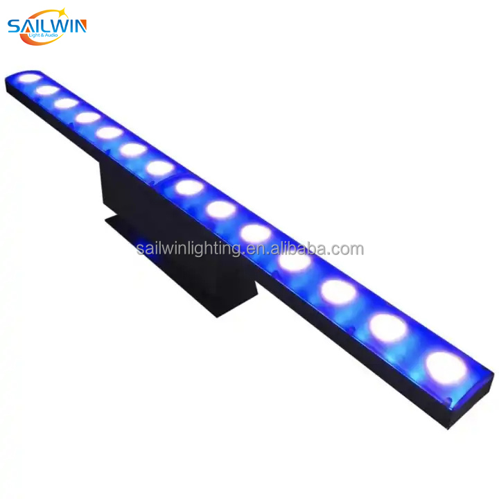 Sailwin 14X3W Led Wall Washer 84pcs RGB Wall Washer With Point Pixel Control Linear Pixel Led Wall Washer Light for Hotel Club