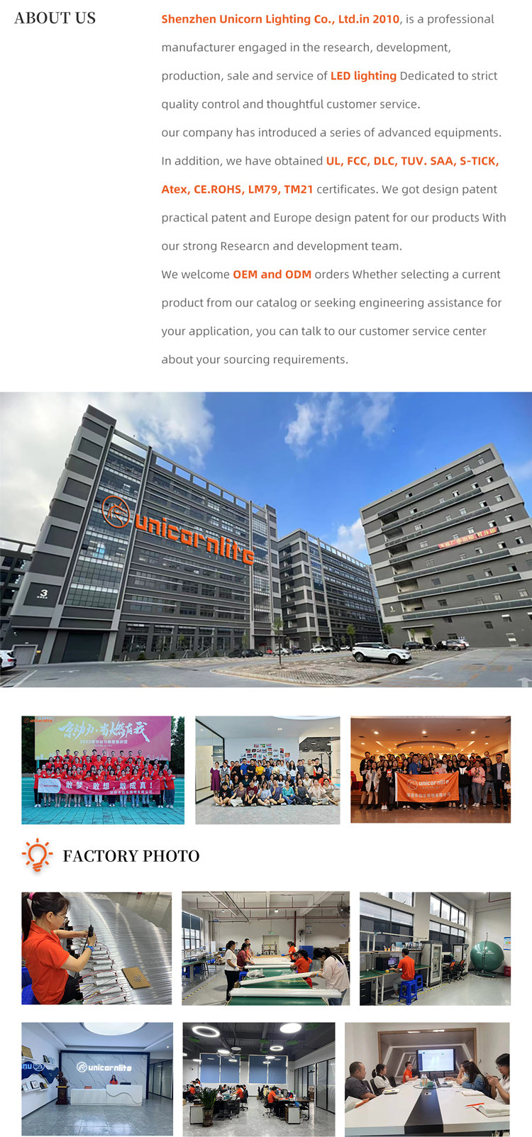 Company Profile Details