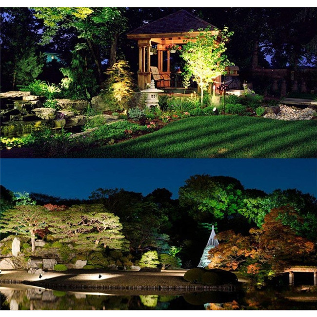 Pole Led Garden Outdoor Post Top IP65 Waterproof Outdoor 3w Outdoor Aluminum Warm White Pure White Garden Led Spike Light