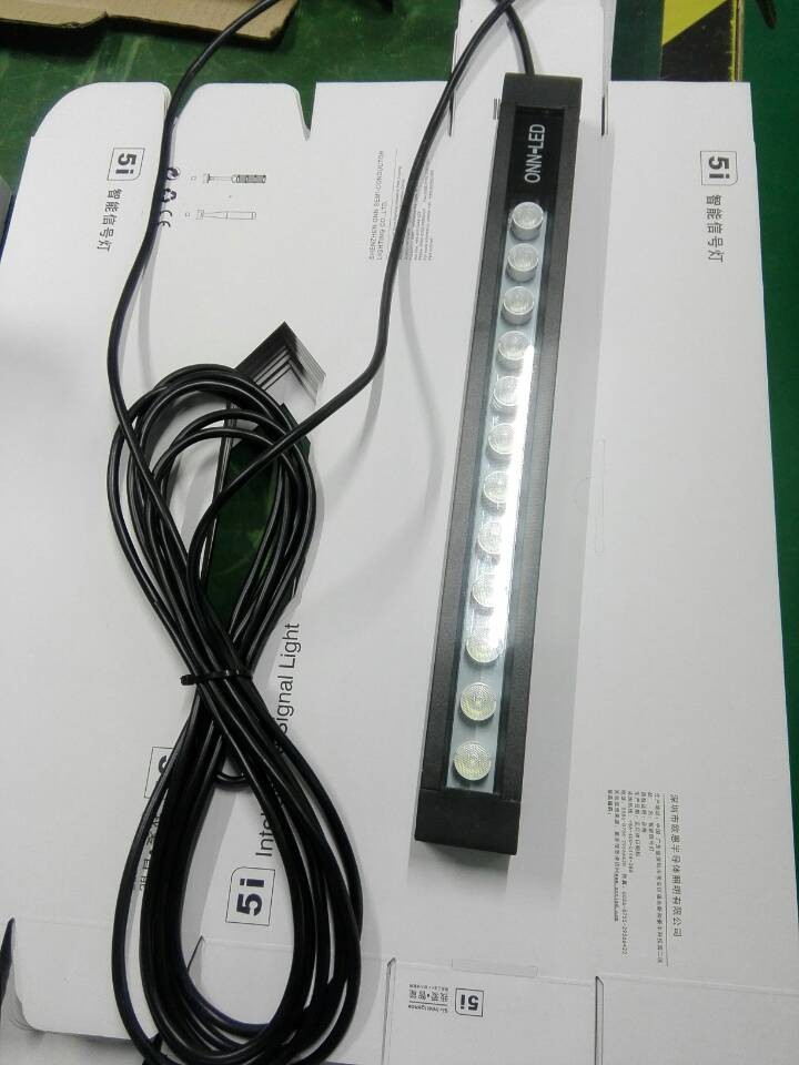ONN-M9T LED Machine Work Light Aluminum + Tempered Glass DC24V Cnc Light Rotatable Bracket Installation CE ROHS 18W 8W