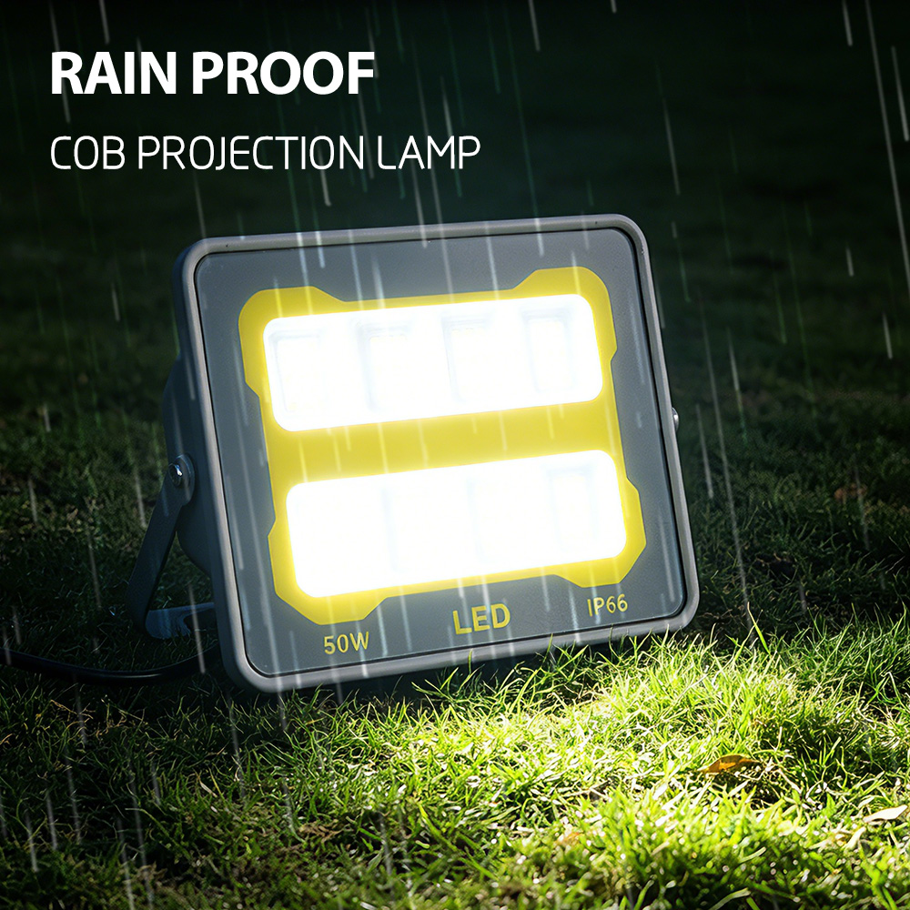 NEW LED Flood Light Outdoor IP65 Waterproof Spotlight AC220V 50W 100W 200W 300W 400W Industrial Projector Lighting for Street