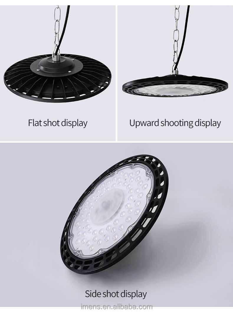 Factory Price Industrial Lamp Lighting Indoor Smd Aluminum 100w 150w 200w 300w Ufo Led Highbay Light