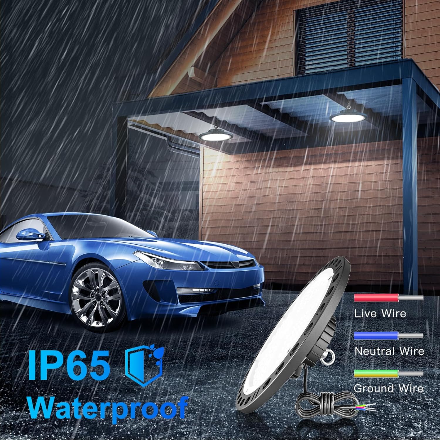 Ufo Led High Bay 100W 150W 200W Ip65 Warehouse Factory Workshop Dlc Ul Certified