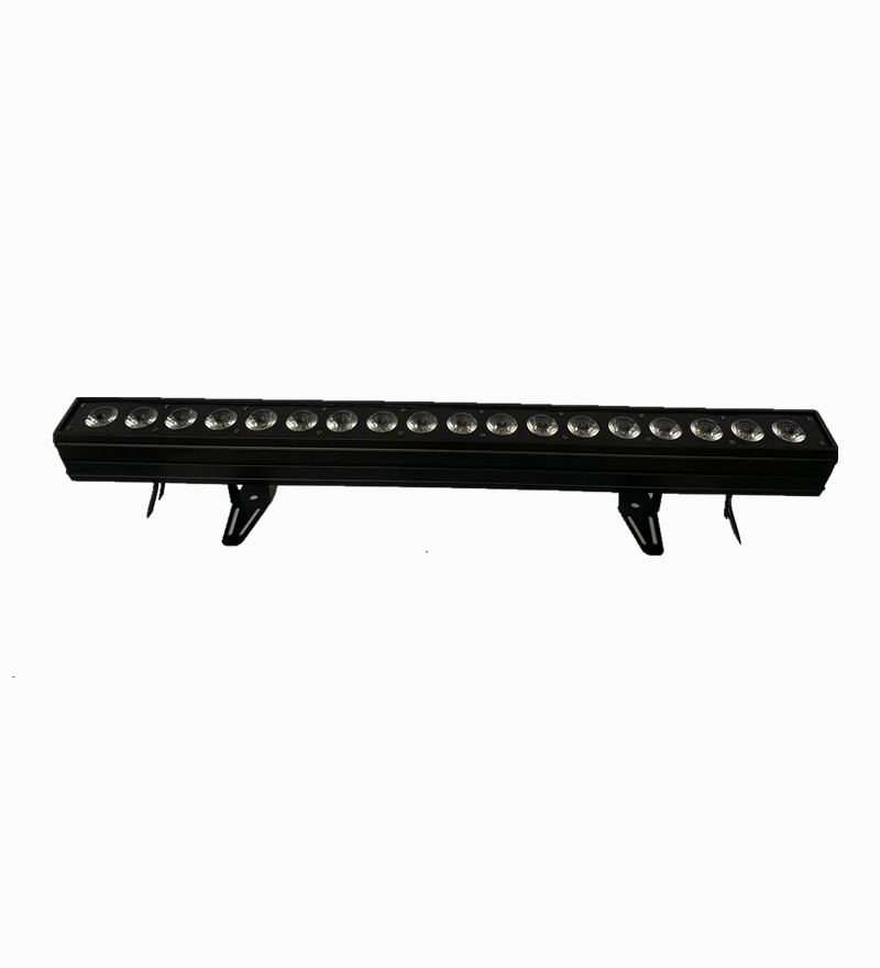 Professional 18pcs*10W Rgbw 4in1 Led Wall Washer Light Linear Dmx Wash Dj Equipment Ip65 Waterproof matrix bar