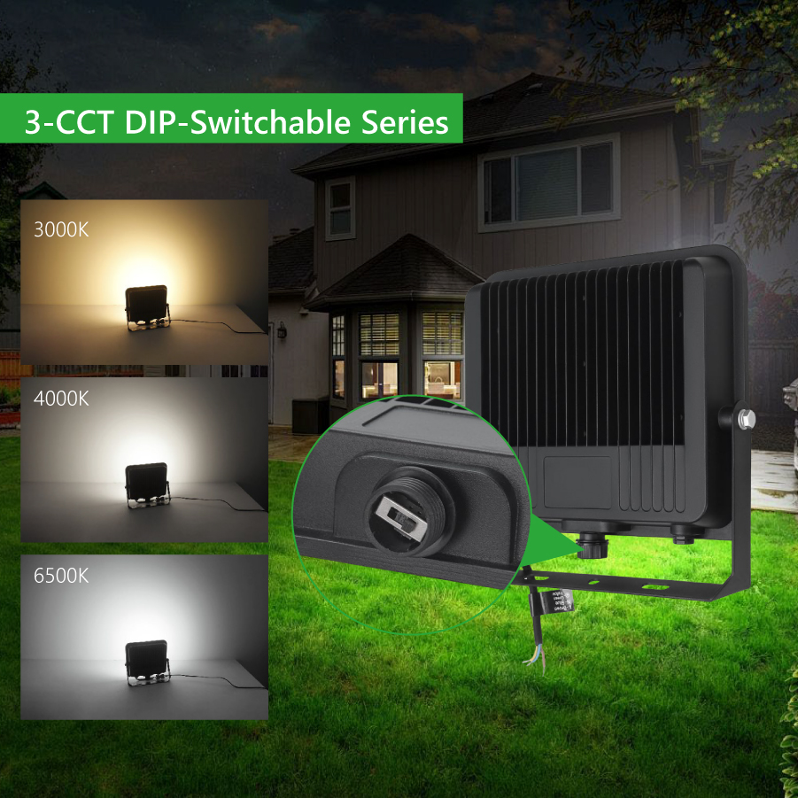 3CCT RGBCW Outdoor Garden IP65 Aluminum Spotlight LED Flood Light