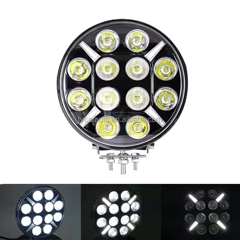 9 Inch 120W Led Driving Light Structural Drawing 2