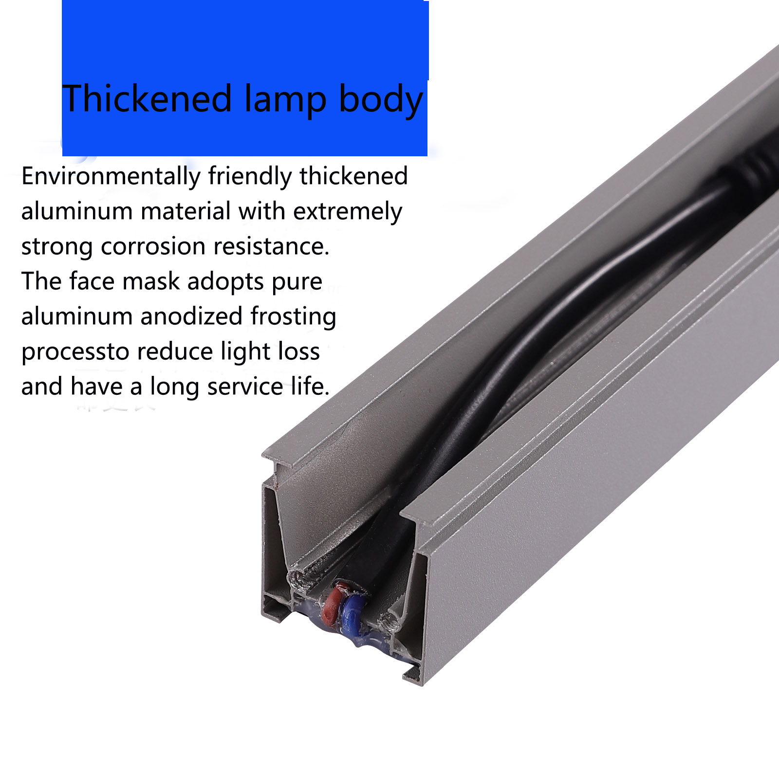 LED wall washer light product view 2