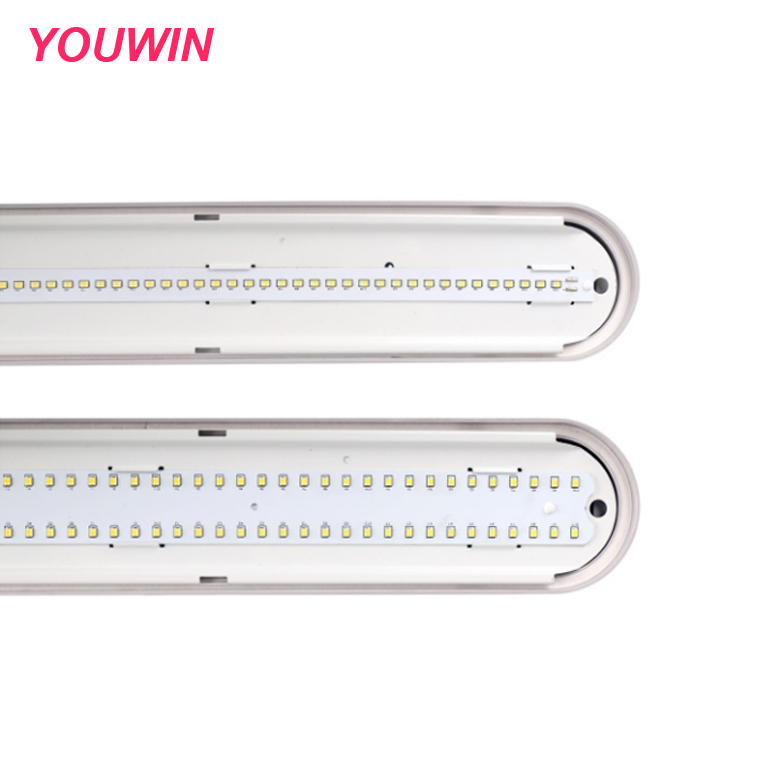 YOUWIN High Quality 1200mm 40W Waterproof Vapor Tight LED Tri-Proof Lights 40w Industrial Workshop Linear DALI Dim for Garages