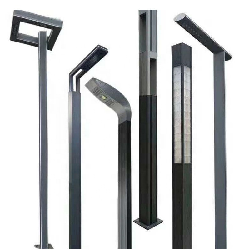 Aluminium Lights Solar Garden Lights Outdoor Landscape Waterproof IP65 Pole Lamp Park Post Top Outdoor LED Garden Light