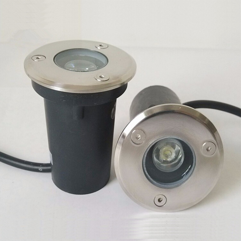 IP67 LED Inground Light 1W Aluminum Recessed Outdoor Landscape Spotlight with App/Remote Control for Garden Path Driveway
