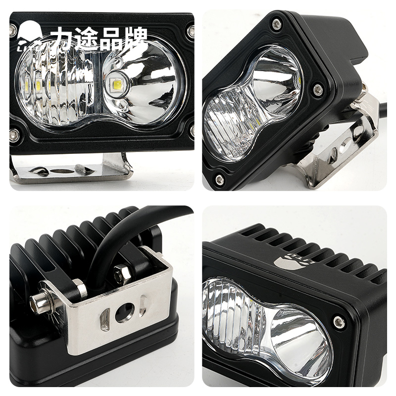 2023 New Mini 3" 26w Square Combo Beam Work Light 2pcs Led Work Driving Lights for Offroad Trucks Motorcycle ATV UTV SUV