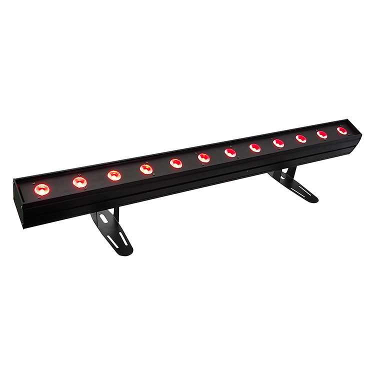 12x15w Led Wall Washer RGBW 4in1 Rgbwa 5in1 Indoor Rgbwa+uv 6in1 Wall Washer With Point Pixel Control for Building