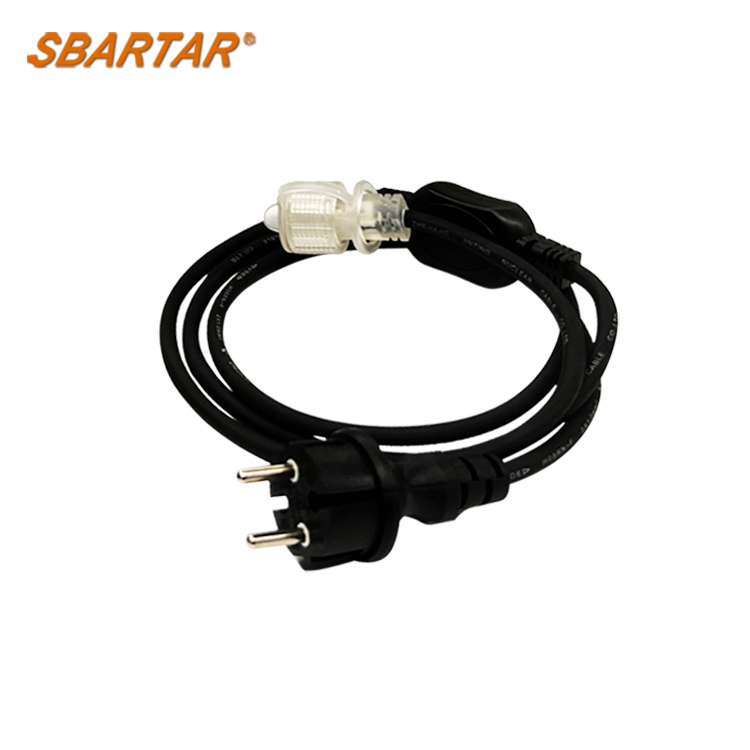 25m 6000K 8.5W/m 1000lm/m IP65 230V LED Flexible Work Light for Instruction Site,Tunnel, Elevator Shaft