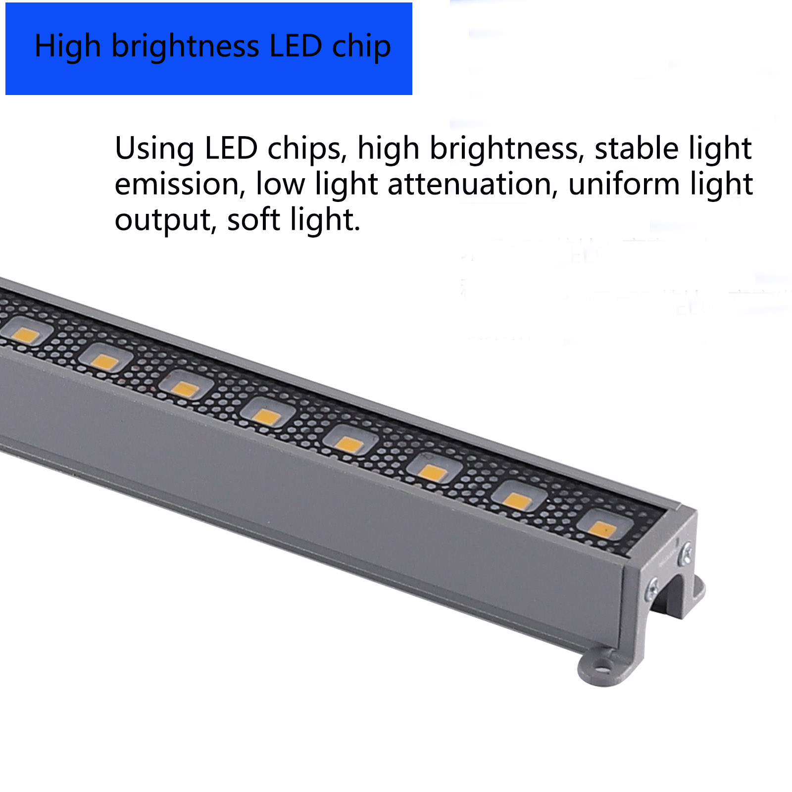 LED wall washer light product view 1