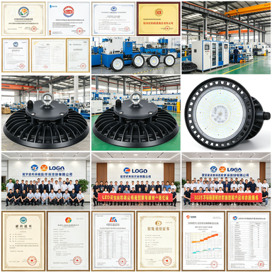 100W 150W 200W 300W LED High Bay Light IP65 Waterproof UFO DOB High Bay Lamp Three Years Warranty for Warehouse Factory Workshop