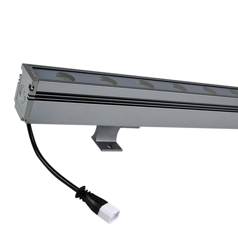 Linear Wall Washer Light Dmx512 RGB Dc24v Led Building Light Strip 18w 24w 36w Wall Lamp Outdoor Architectural Lighting