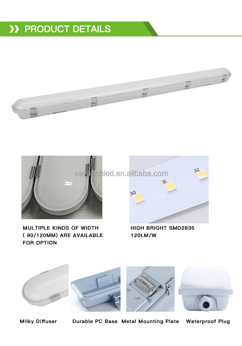 LED Tri-proof Light Detail 1