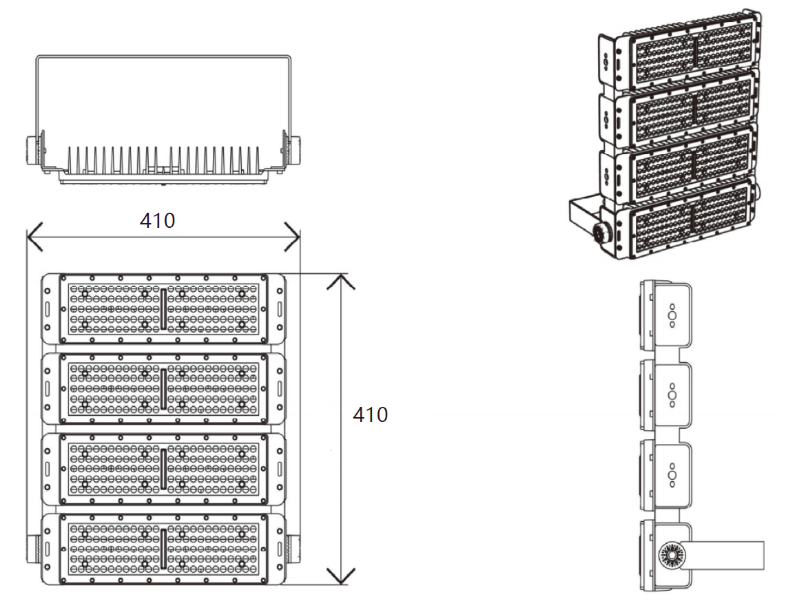 Optical Lens Angle Layout