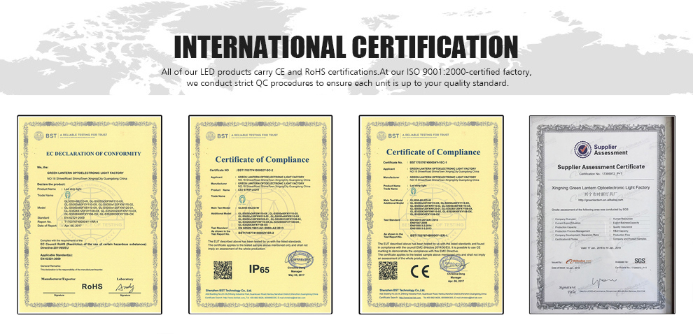 Certifications