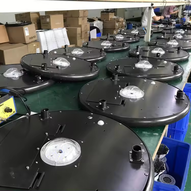 Factory Wholesale 40W Garden Lights Outdoor Solar System Powered Available Custom Garden LED Post Top Lights