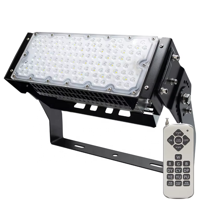 High Quality IP65 Chameleon RGBW Floodlight 150W LED Tunnel Light