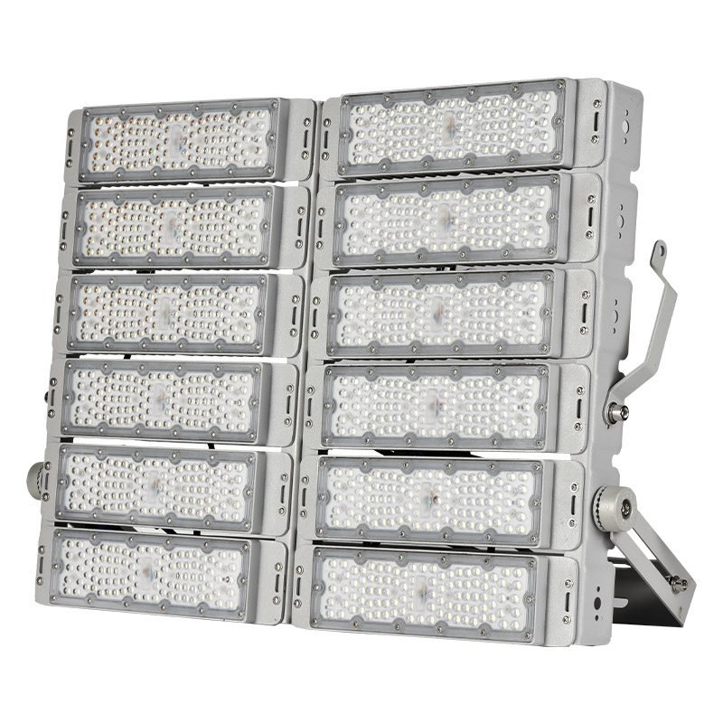 High Power Aluminum IP65 Outdoor 200W 300W 400W 500W 600W 700W 800W LED Modular Tunnel Lighting Flood Lights Stadium Light