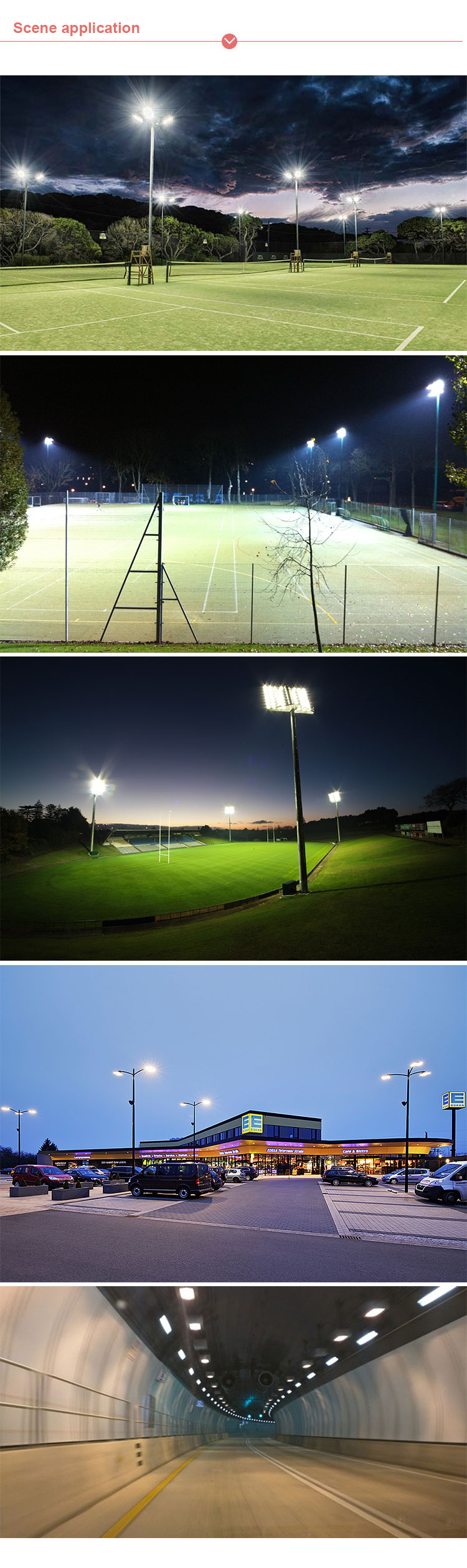 Module LED Flood light product spectrum