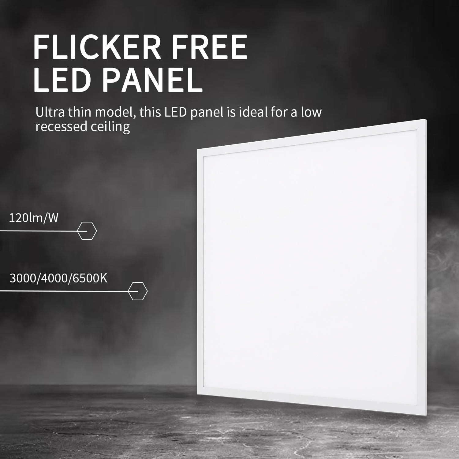 Back Lit Panel Light 595 595 Recessed 36W 40W Led Ceiling Backlit Led Panel Light 220-240V , LPL-BACK