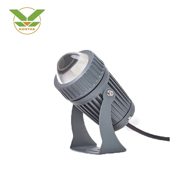 Decorative Narrow Beam Single RGBW CCT Outdoor LED Flood Light Garden Spot Lights Exterior